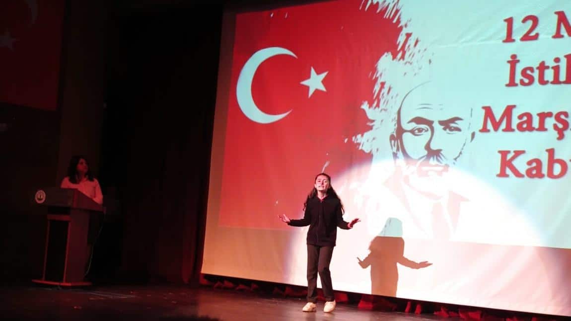 12 Mart İstiklal Marşının Kabulü ve Mehmet Akif Ersoy'u Anma İlçe Programı
